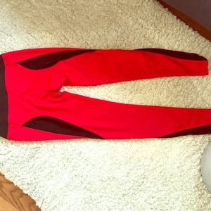 Colorful yoga pants!